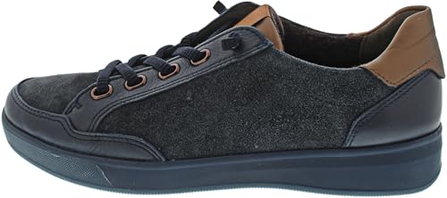 ara Damen ROM Sneaker, BLAU,Nuts, 40 EU ara Damen ROM Sneaker, BLAU,Nuts, 40 EU von ARA