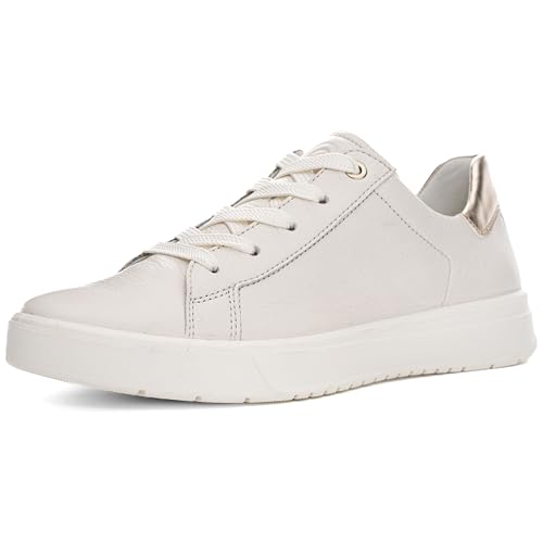 ara Damen ROM Sneaker, Cream,Platin, 39 EU von ARA