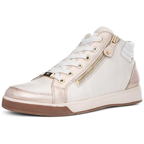 ara Damen ROM Sneaker, Sand,Cream,Weiss, 40 EU von ARA