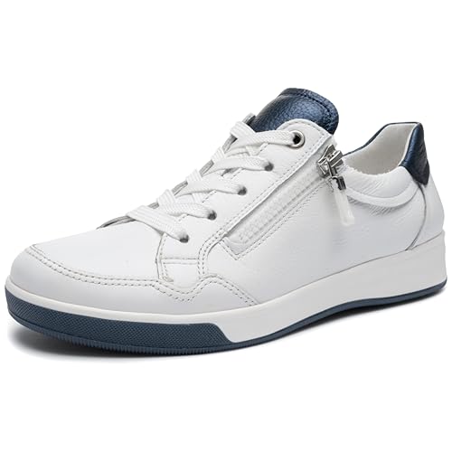 ara Damen ROM Sneaker, Weiss,Night, 42 EU von ARA