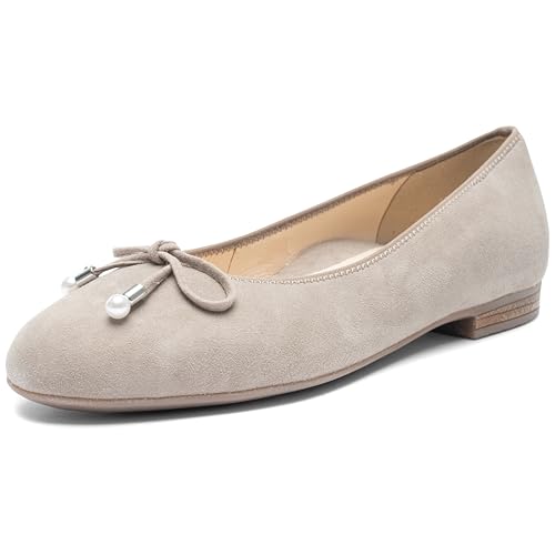 ARA Damen Sardinia Ballerina, TAUPE, 41.5 EU von ARA