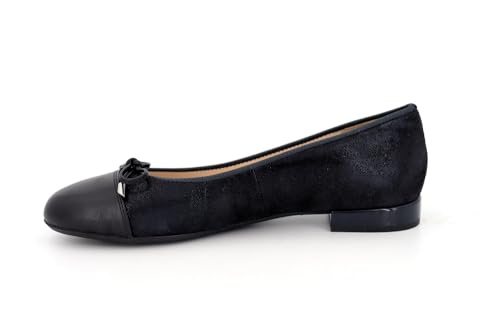 ara Damen Siena Ballerinas, BLAU, 40 EU Weit von ARA