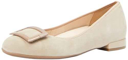 ara Damen Siena Ballerinas, Sand, 40 EU Weit von ARA