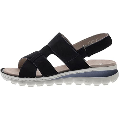 ara Damen Tampa Sandal, BLAU, 36 EU von ARA