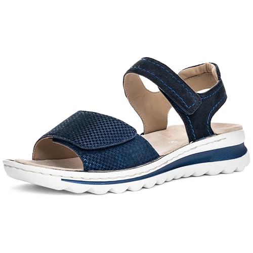 ara Damen Tampa Sandale, BLAU/BLAU,BLAU, 39 EU von ARA