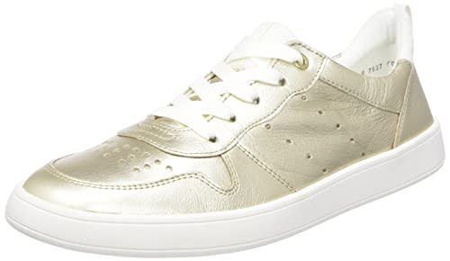 ara Damen Traveller Sneaker, Platin,Offwhite, 37 EU von ARA