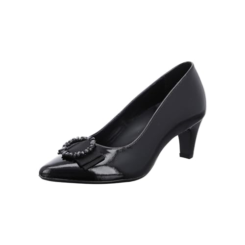 ara Damen Twist Pumps, SCHWARZ, 39 EU Weit von ARA