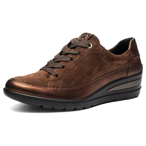 ara Damen ZÜRICH 2.0 Sneaker, Mocca, 39 EU Weit von ARA