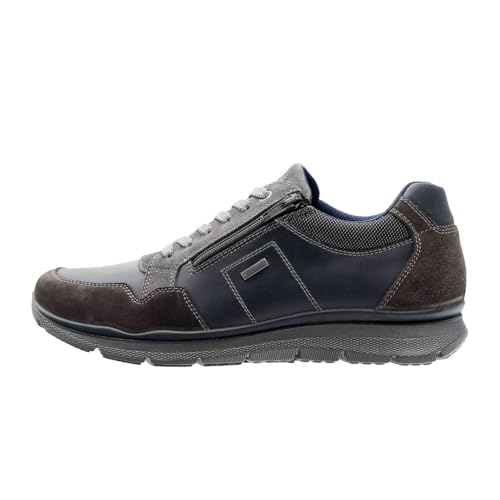 ara Herren BENJO-GTX Sneaker, CAFFEE,Blue,ANTHRAZIT, 39 EU von ARA