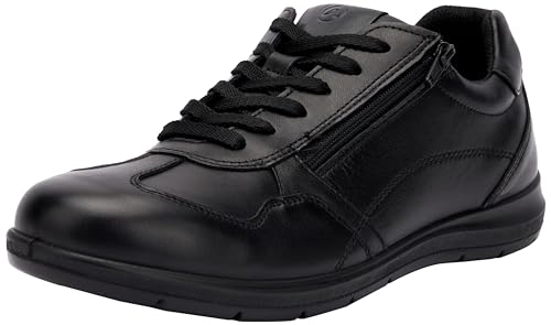 ara Herren Finn Sneaker, Black, 42 EU von ARA