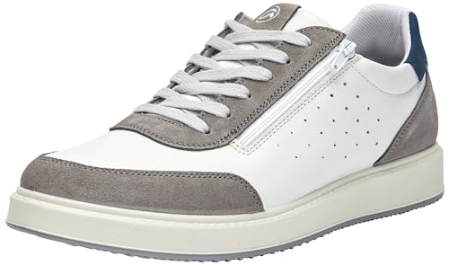 ara Herren Genua Sneaker, Bianco,Weiss, 41 EU von ARA