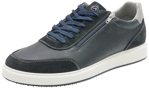 ara Herren Genua Sneaker, Blue,Grey, 42 EU von ARA