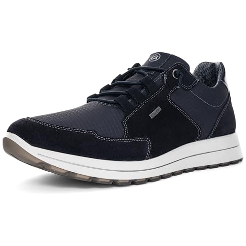ara Herren Matteo Sneaker, BLAU, 47 EU Weit von ARA