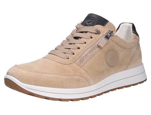 ara Herren Matteo Sneaker, Sand,BLAU, 42 EU Weit von ARA