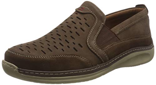 ara Herren PEDRO 1116219 Slipper, Braun (Bark 14), 40 EU(6.5 UK) von ARA