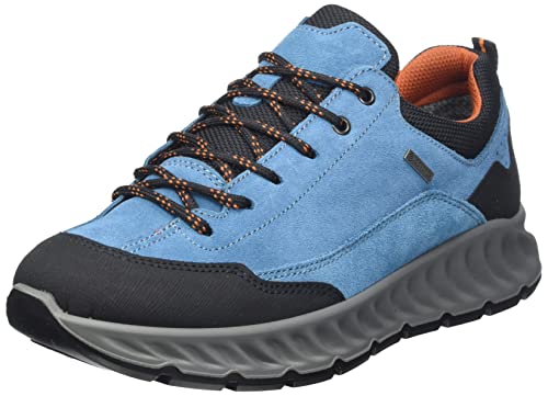 ara Herren Paolo Sneaker, Black,Baltic-Blue, 40 EU von ARA