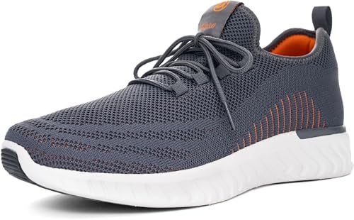 ara Herren SAN Diego Sneaker, GRAU/ORANGE, 41 EU ara Herren SAN Diego Sneaker, GRAU/ORANGE, 41 EU von ARA
