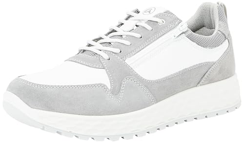 ara Herren STRESA Sneaker, Grey,Weiss, 45 EU Weit von ARA