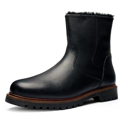 ara Herren Tiago Stiefelette, SCHWARZ, 43 EU Weit von ARA