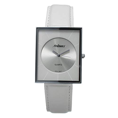 ARABIANS Herren Analog Quarz Uhr mit Leder Armband DDBP2046W von ARABIANS