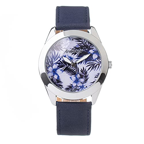 ARABIANS Herren Analog Quarz Uhr mit Leder Armband HBA2212K von ARABIANS