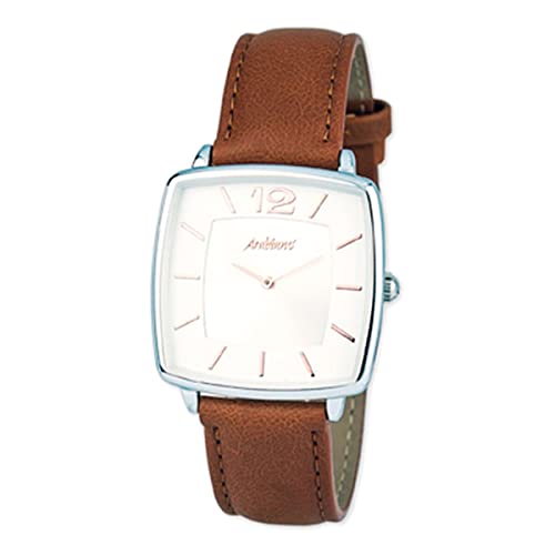 ARABIANS Herren Analog Quarz Uhr mit Leder Armband HBA2245C von ARABIANS