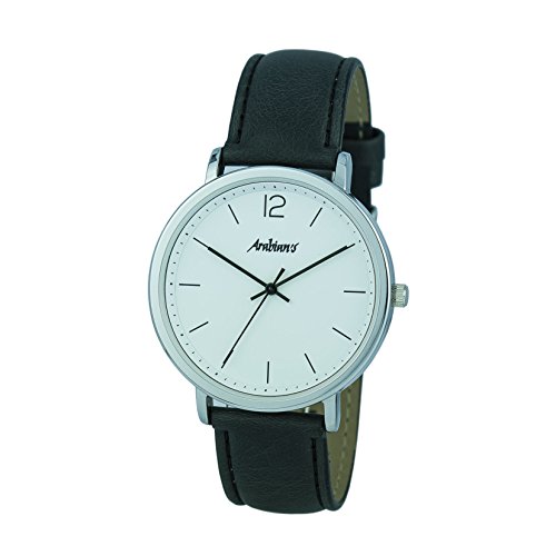 ARABIANS Herren Analog Quarz Uhr mit Leder Armband HBA2248N von ARABIANS