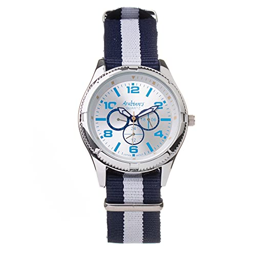 ARABIANS Herren Analog Quarz Uhr mit Stoff Armband DBP0221C von ARABIANS