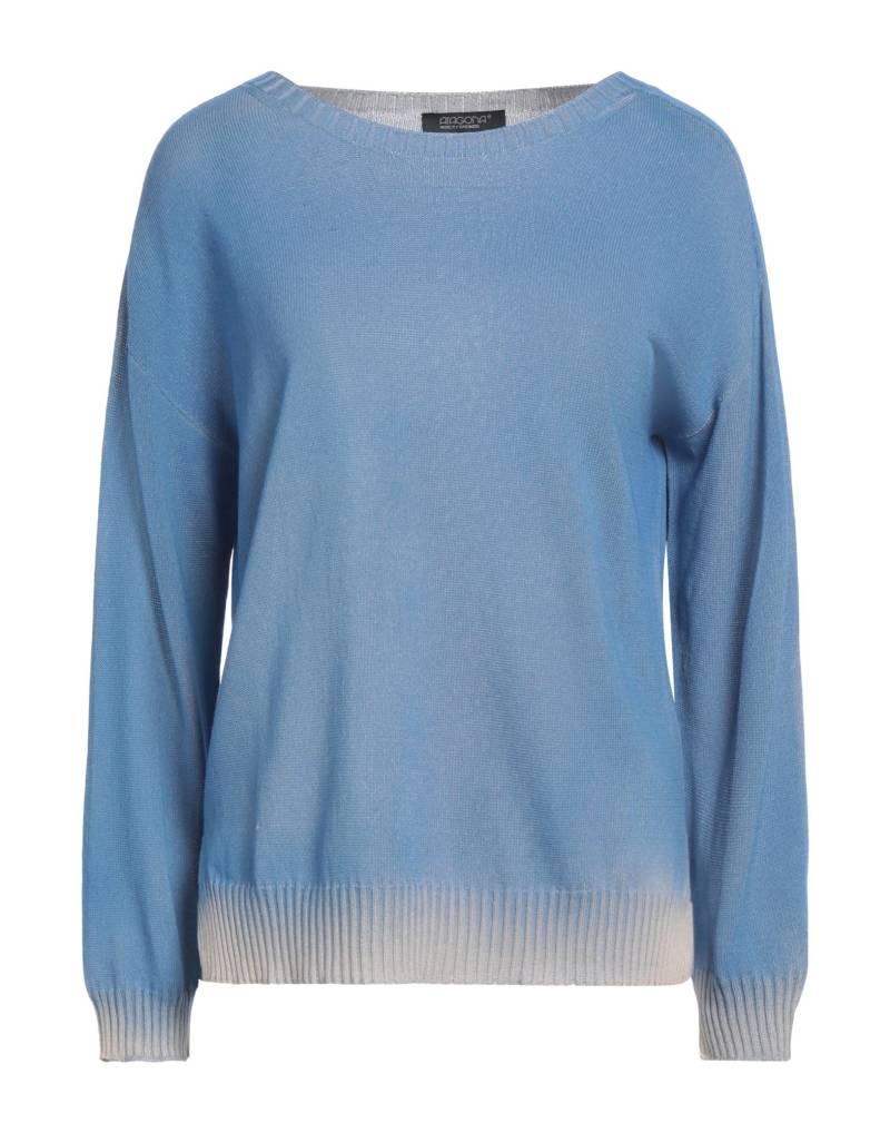 ARAGONA Pullover Damen Azurblau von ARAGONA