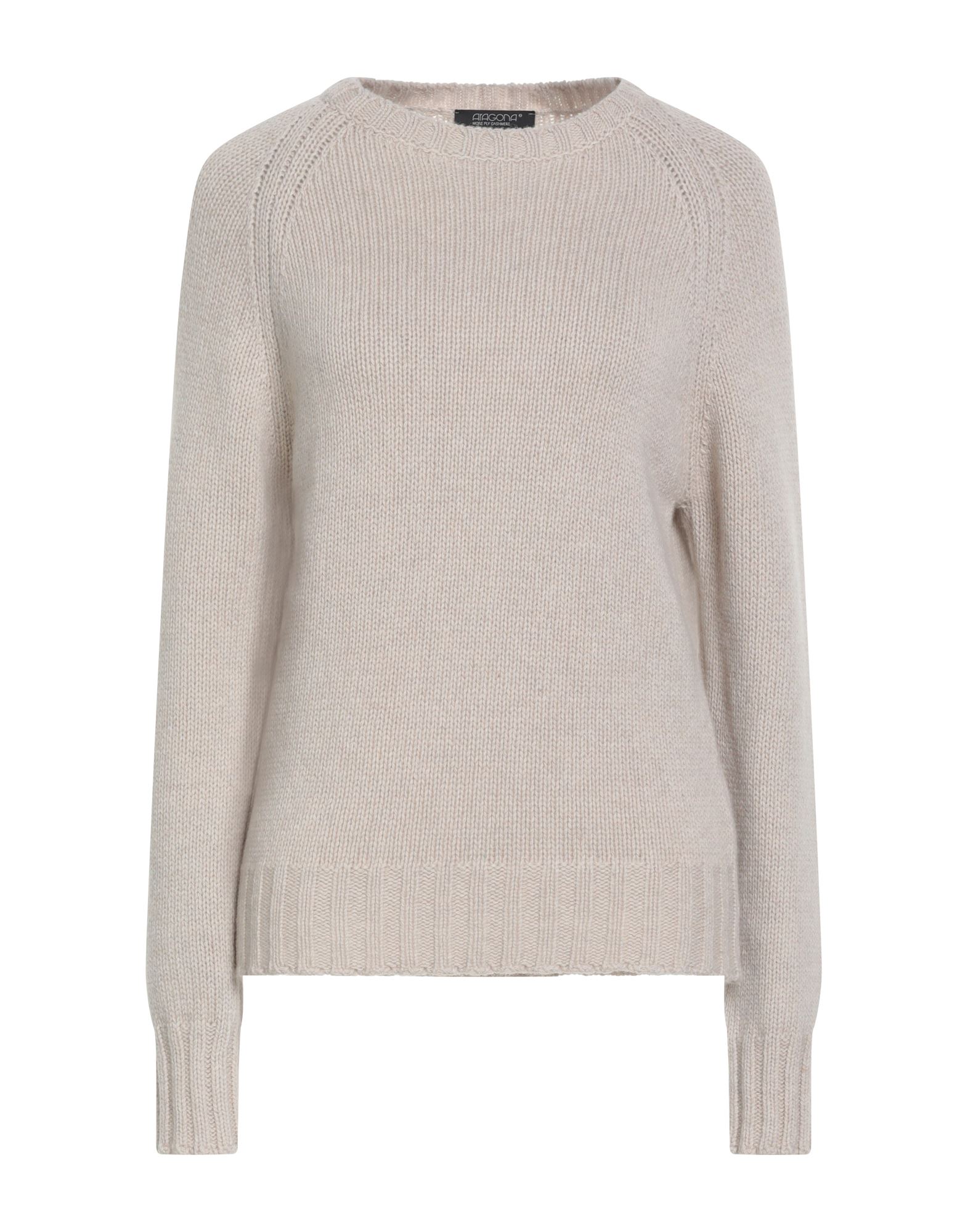 ARAGONA Pullover Damen Beige von ARAGONA