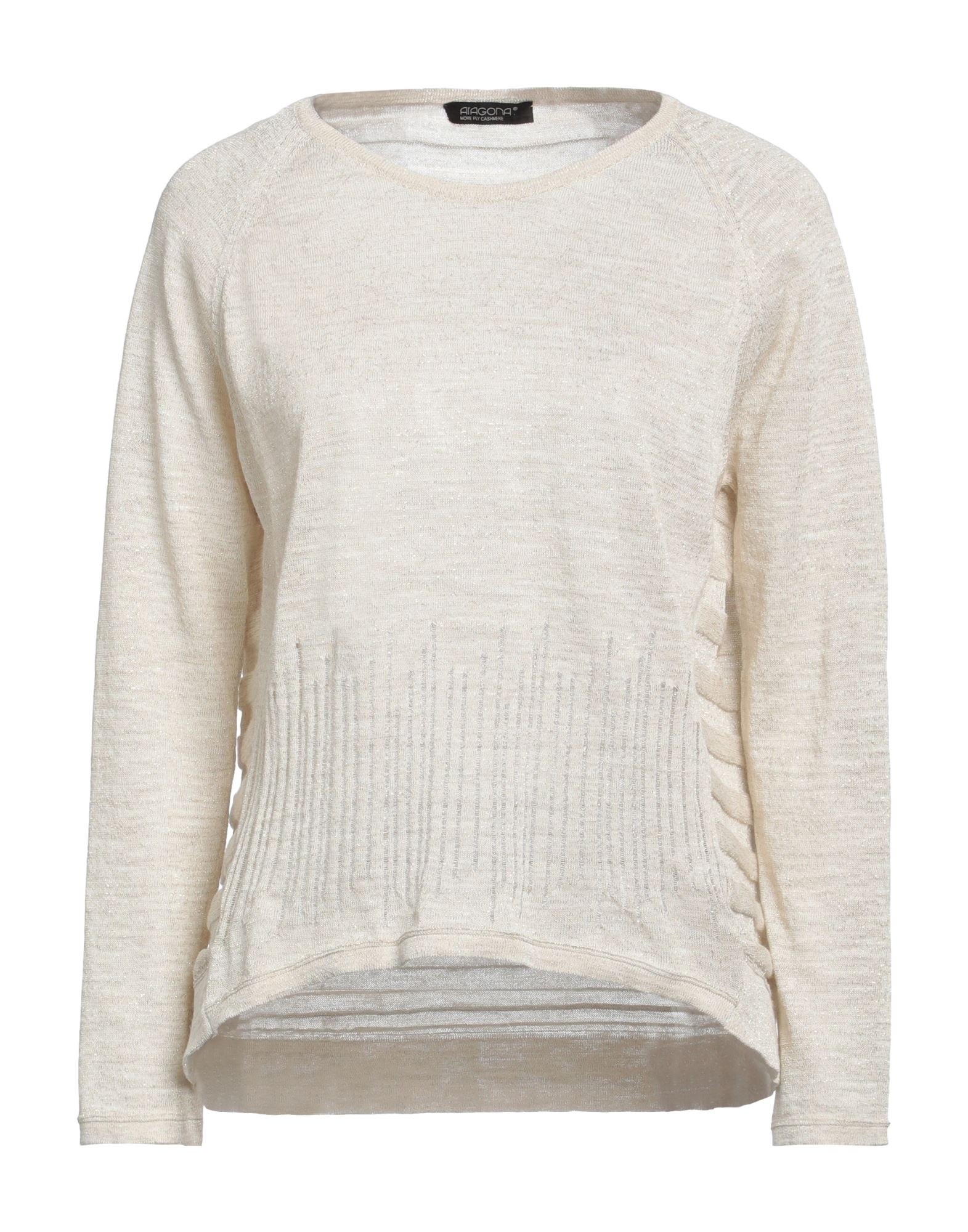 ARAGONA Pullover Damen Beige von ARAGONA