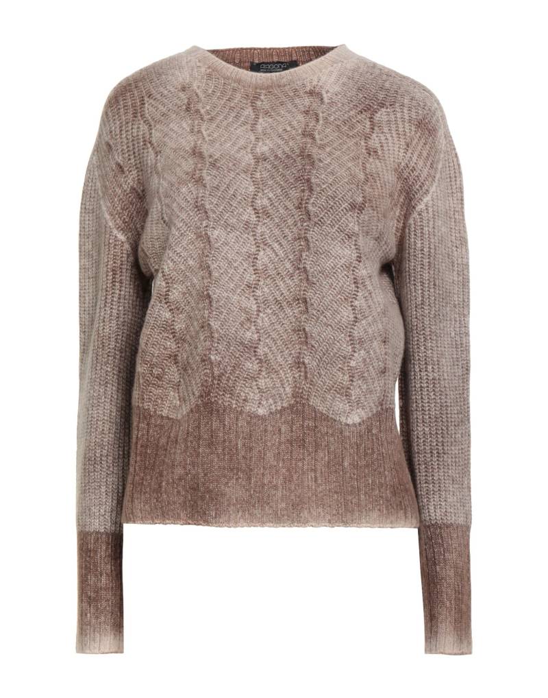 ARAGONA Pullover Damen Braun von ARAGONA