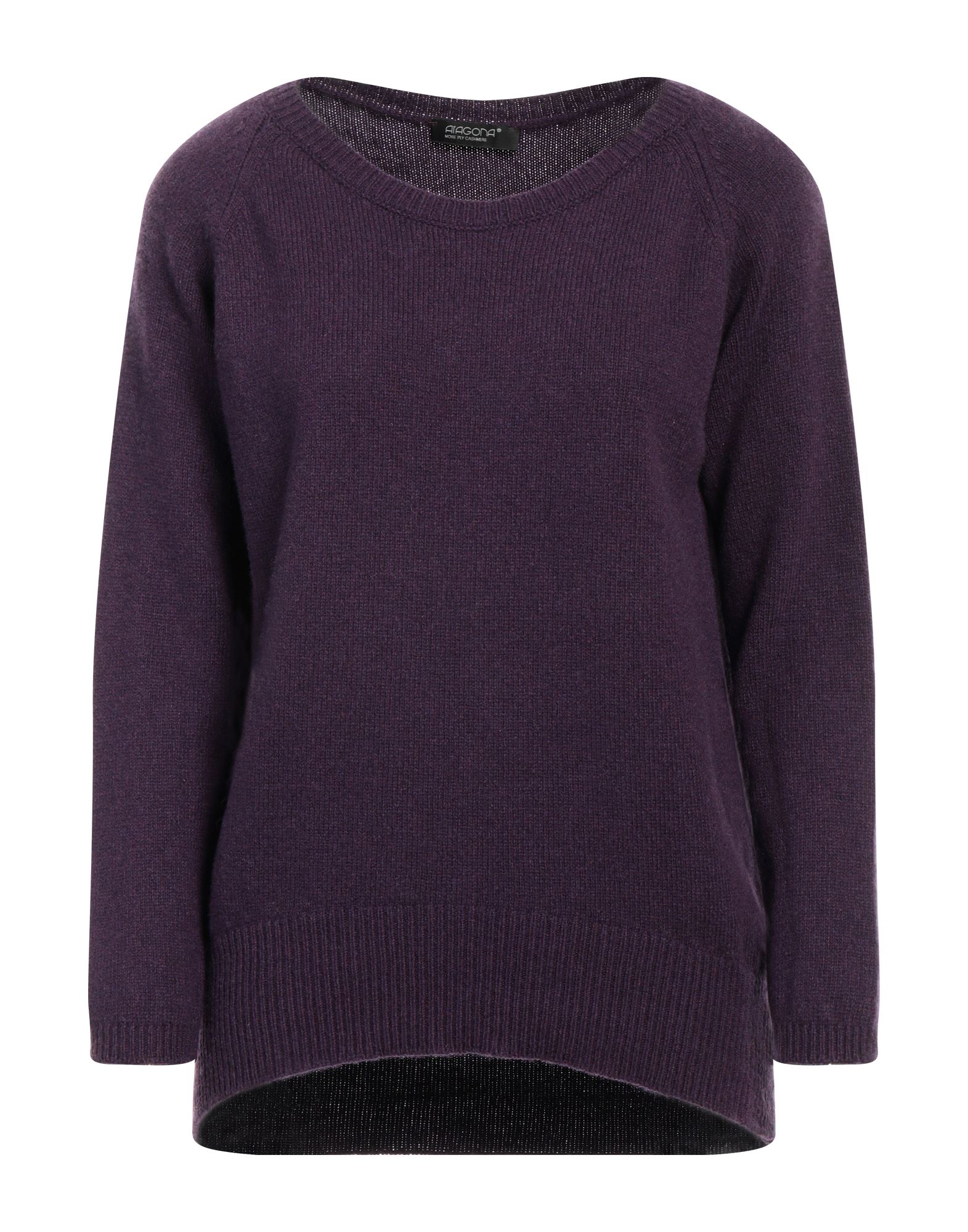 ARAGONA Pullover Damen Dunkelviolett von ARAGONA