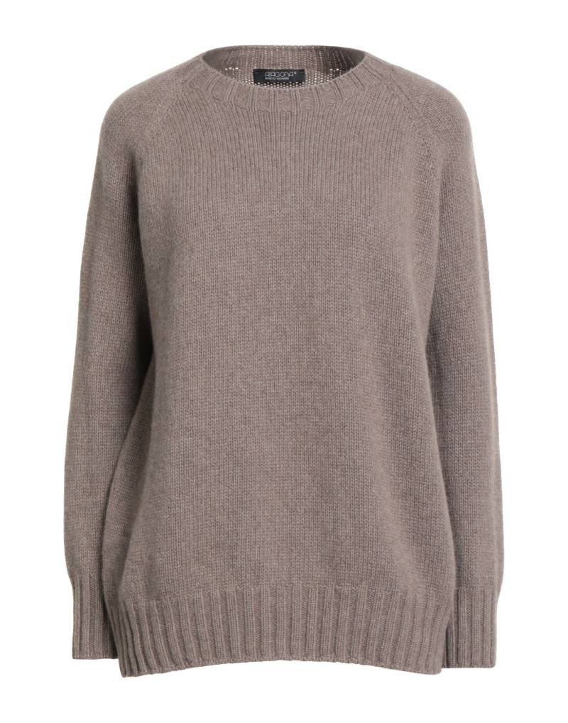 ARAGONA Pullover Damen Hellbraun von ARAGONA