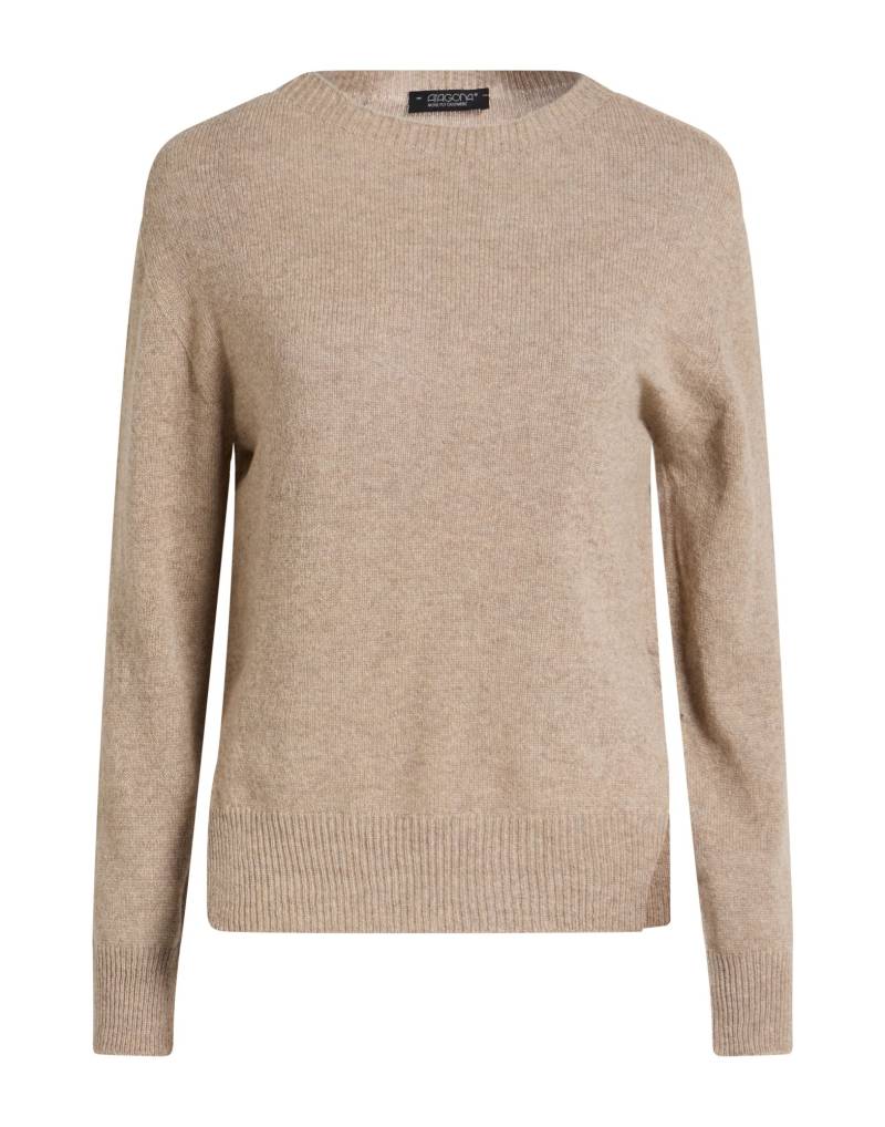 ARAGONA Pullover Damen Hellbraun von ARAGONA