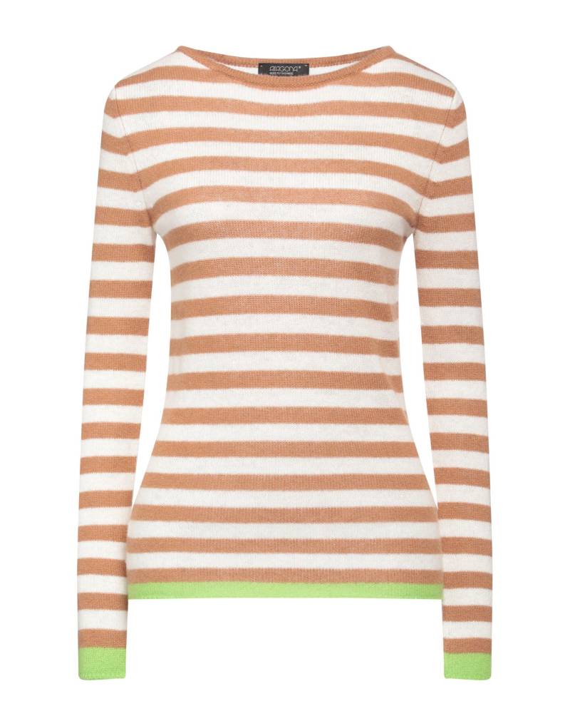 ARAGONA Pullover Damen Kamel von ARAGONA