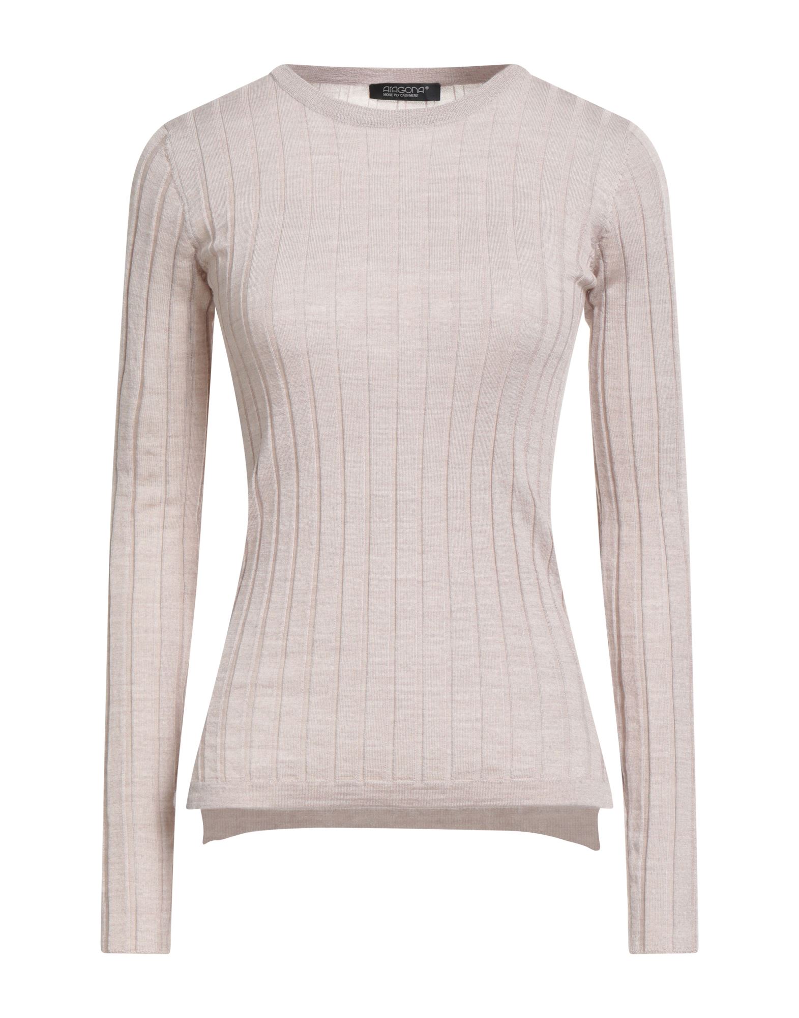 ARAGONA Pullover Damen Sand von ARAGONA