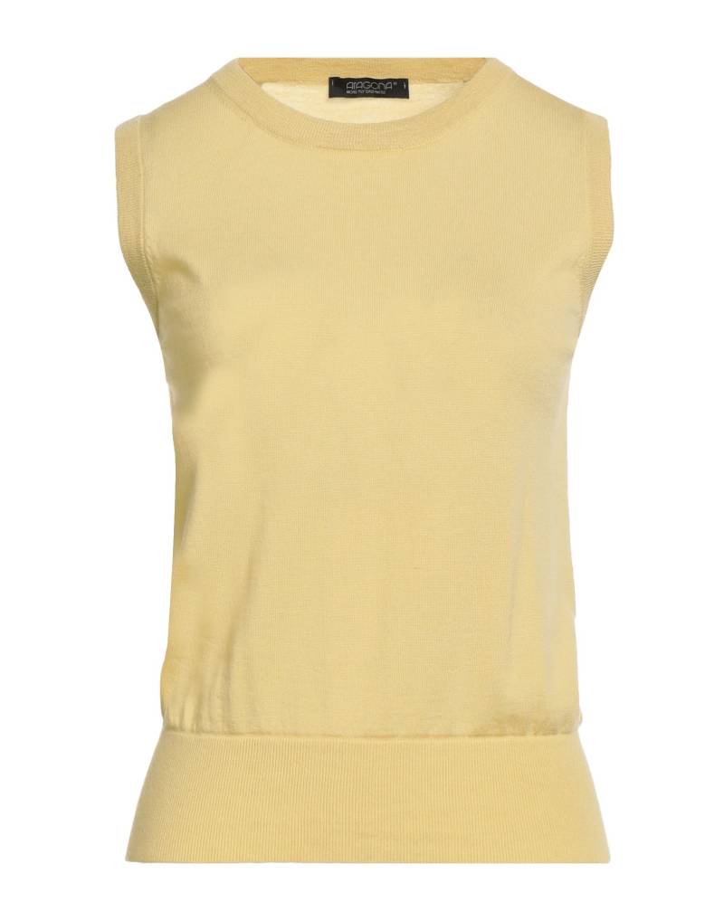 ARAGONA Pullover Damen Senf von ARAGONA