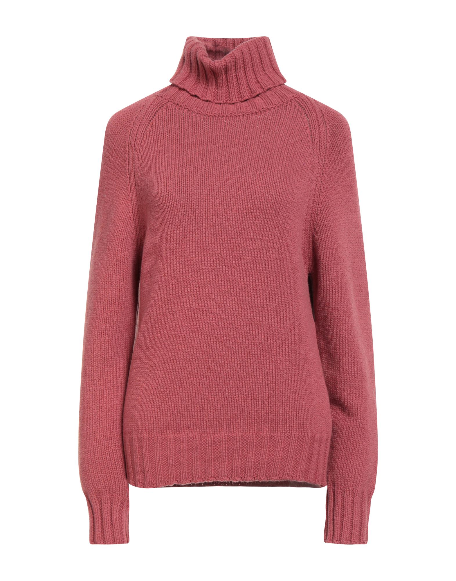 ARAGONA Rollkragenpullover Damen Antikrosa von ARAGONA