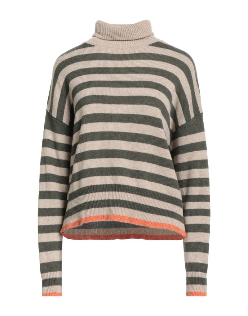 ARAGONA Rollkragenpullover Damen Beige von ARAGONA