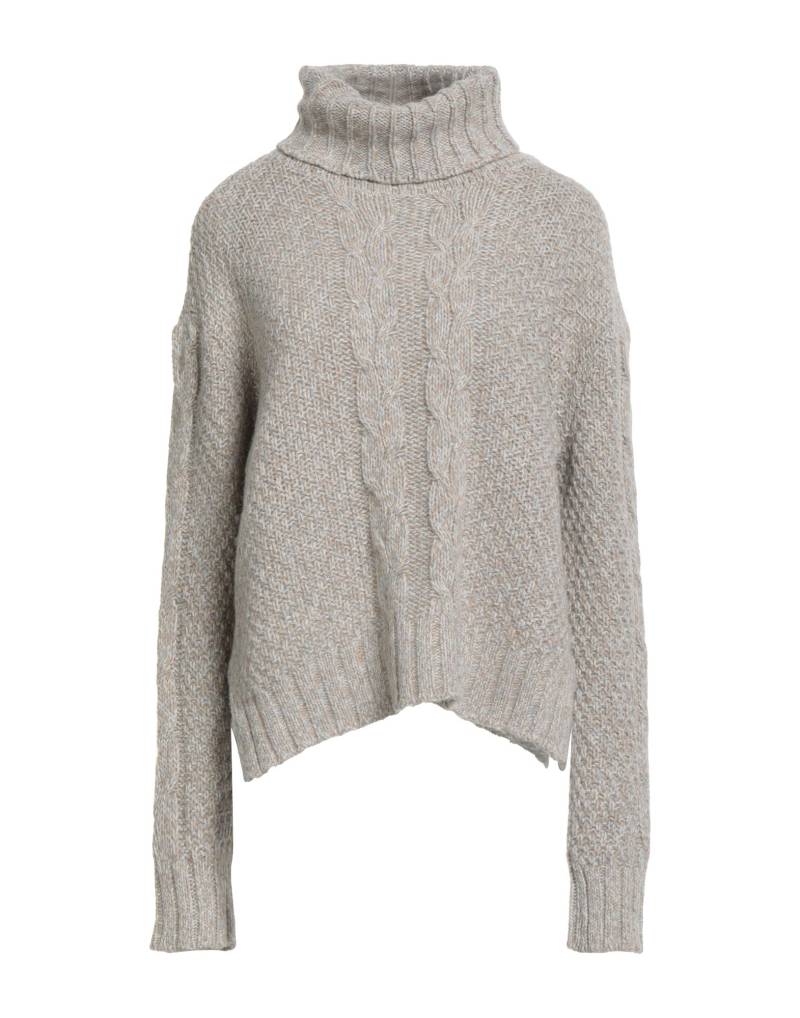 ARAGONA Rollkragenpullover Damen Beige von ARAGONA