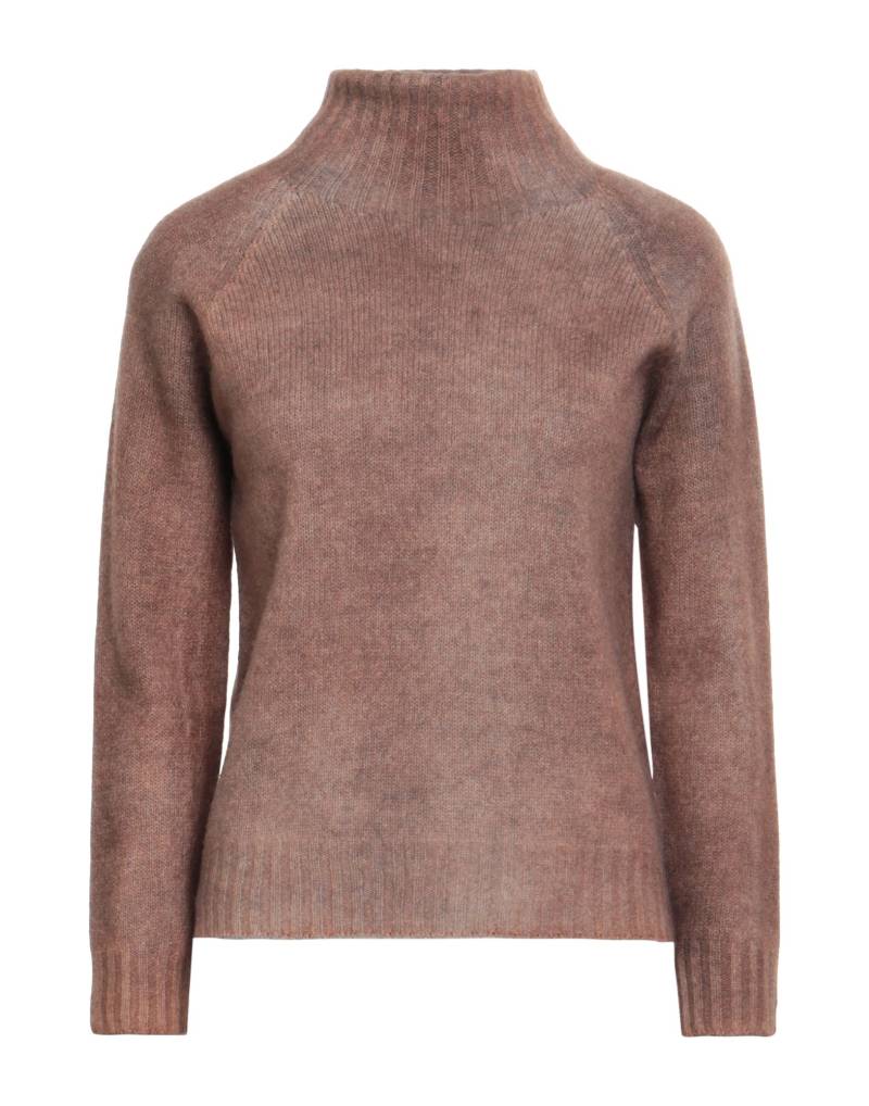 ARAGONA Rollkragenpullover Damen Braun von ARAGONA