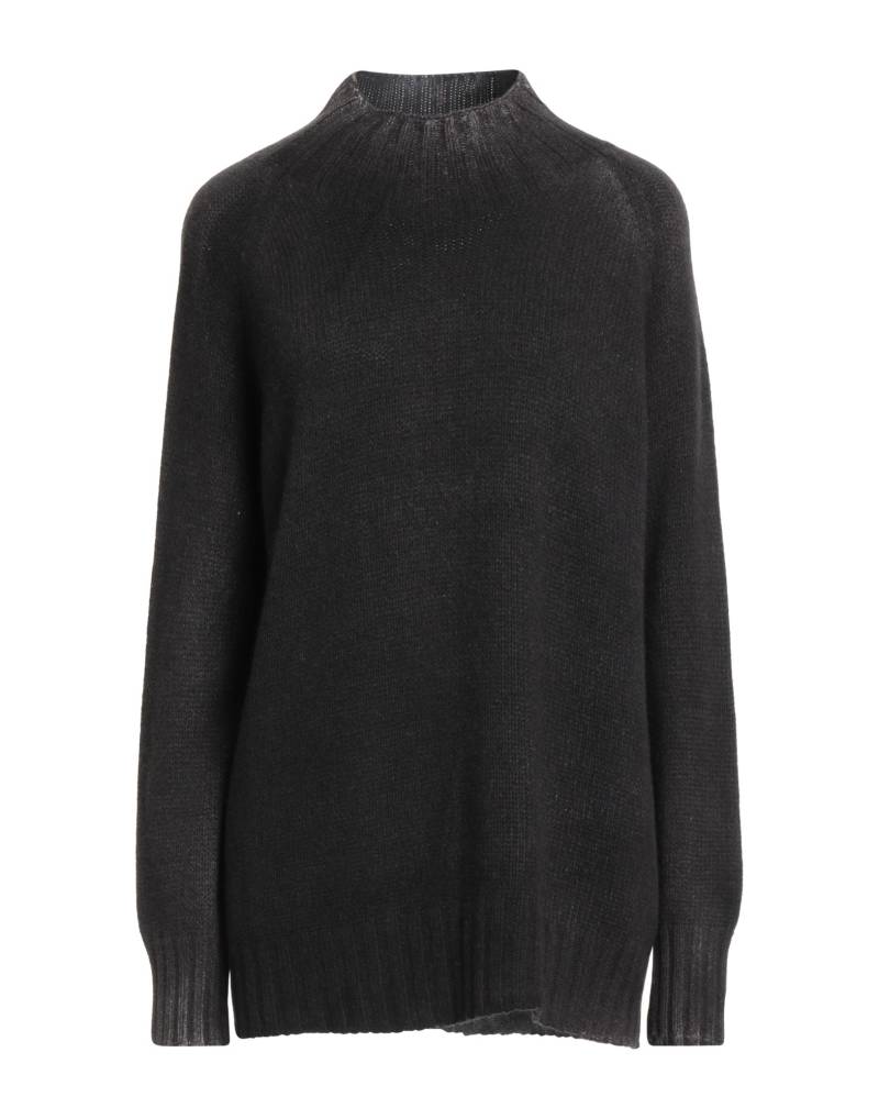 ARAGONA Rollkragenpullover Damen Dunkelbraun von ARAGONA