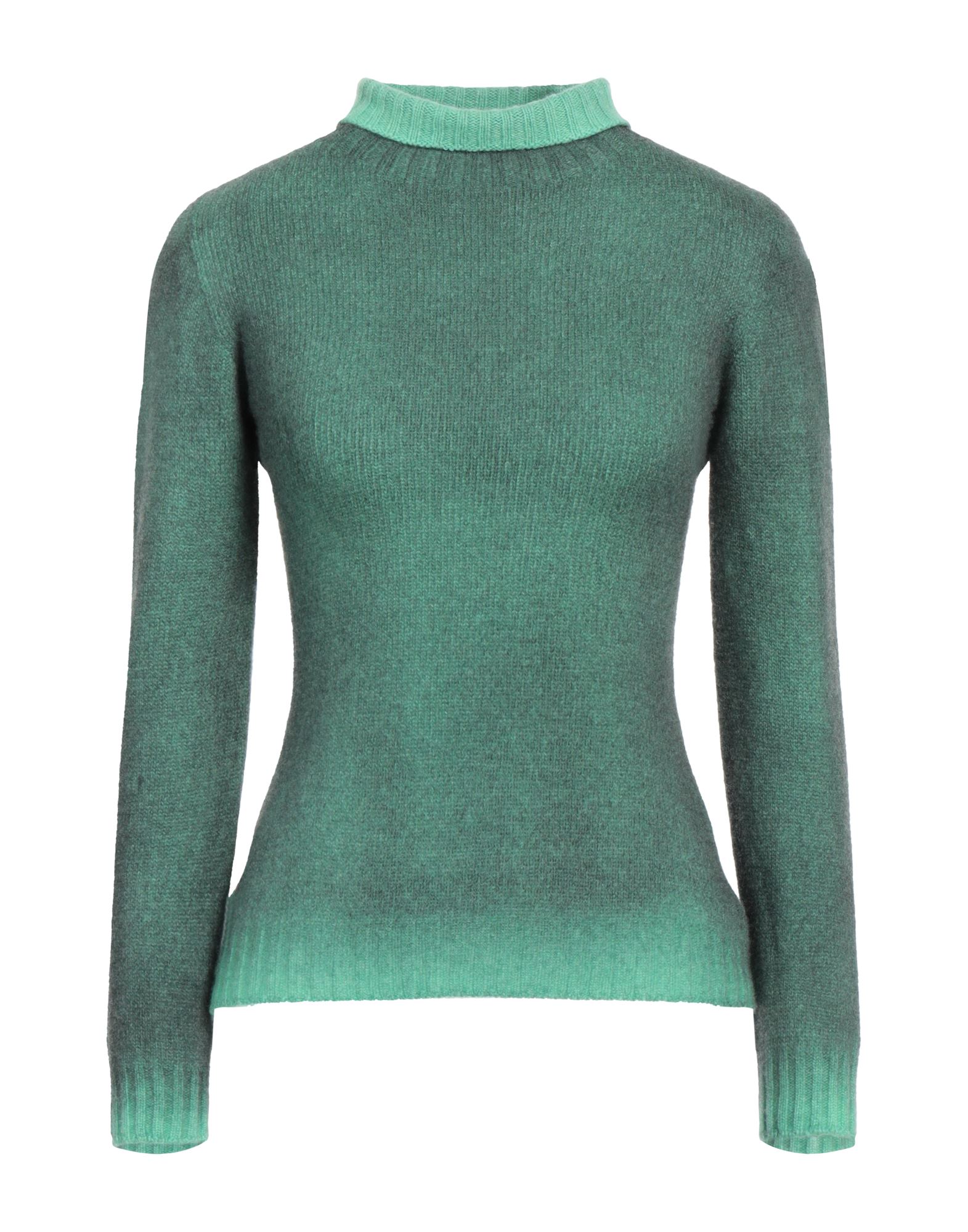 ARAGONA Rollkragenpullover Damen Grün von ARAGONA