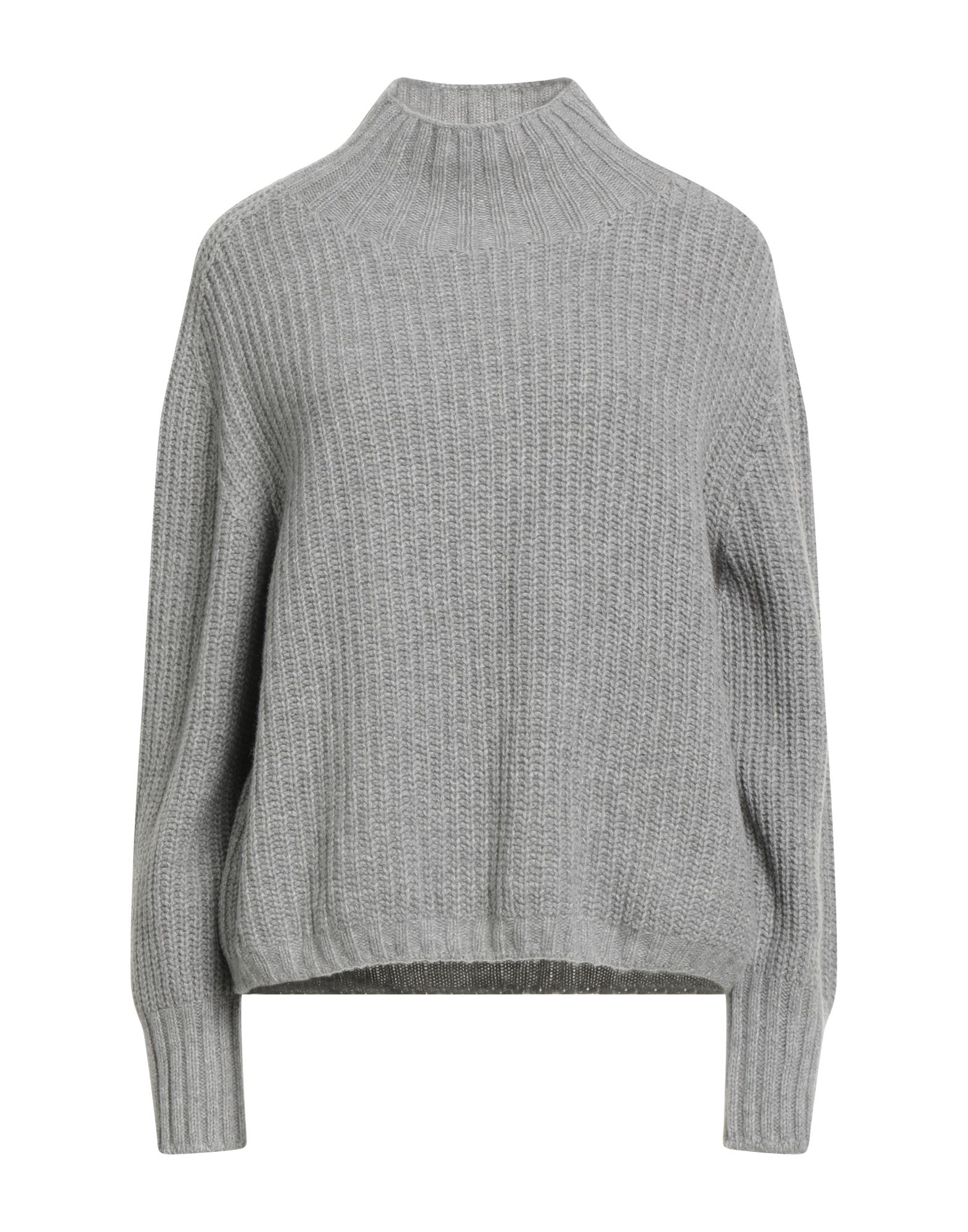 ARAGONA Rollkragenpullover Damen Hellgrau von ARAGONA