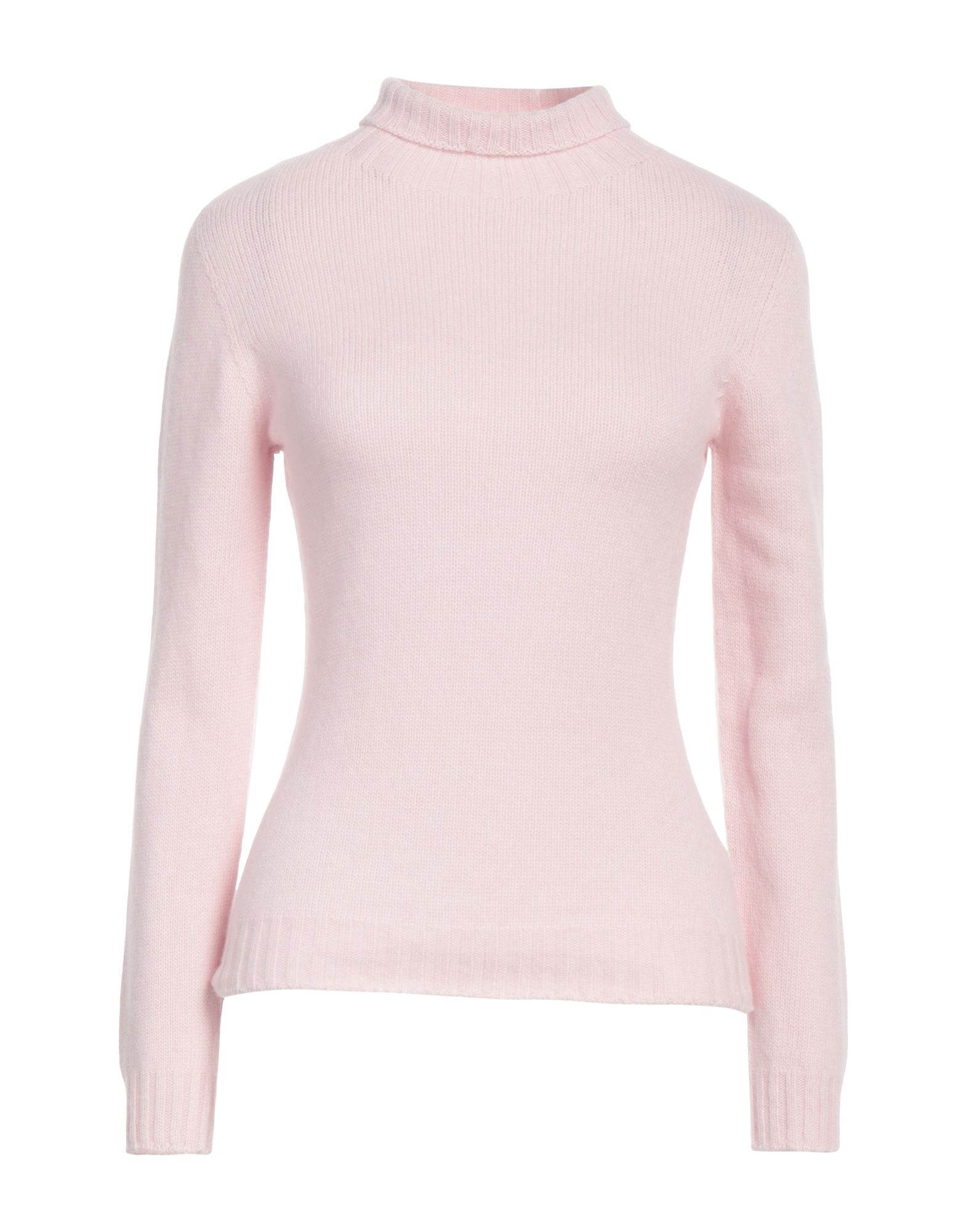 ARAGONA Rollkragenpullover Damen Hellrosa von ARAGONA