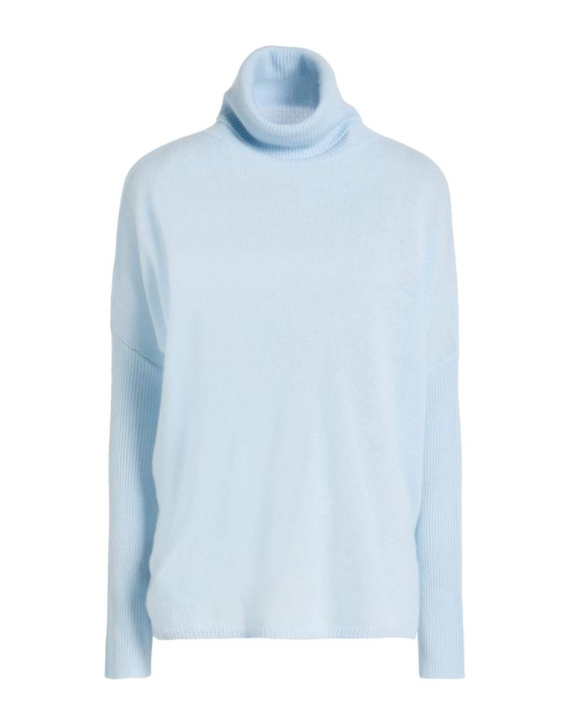 ARAGONA Rollkragenpullover Damen Himmelblau von ARAGONA