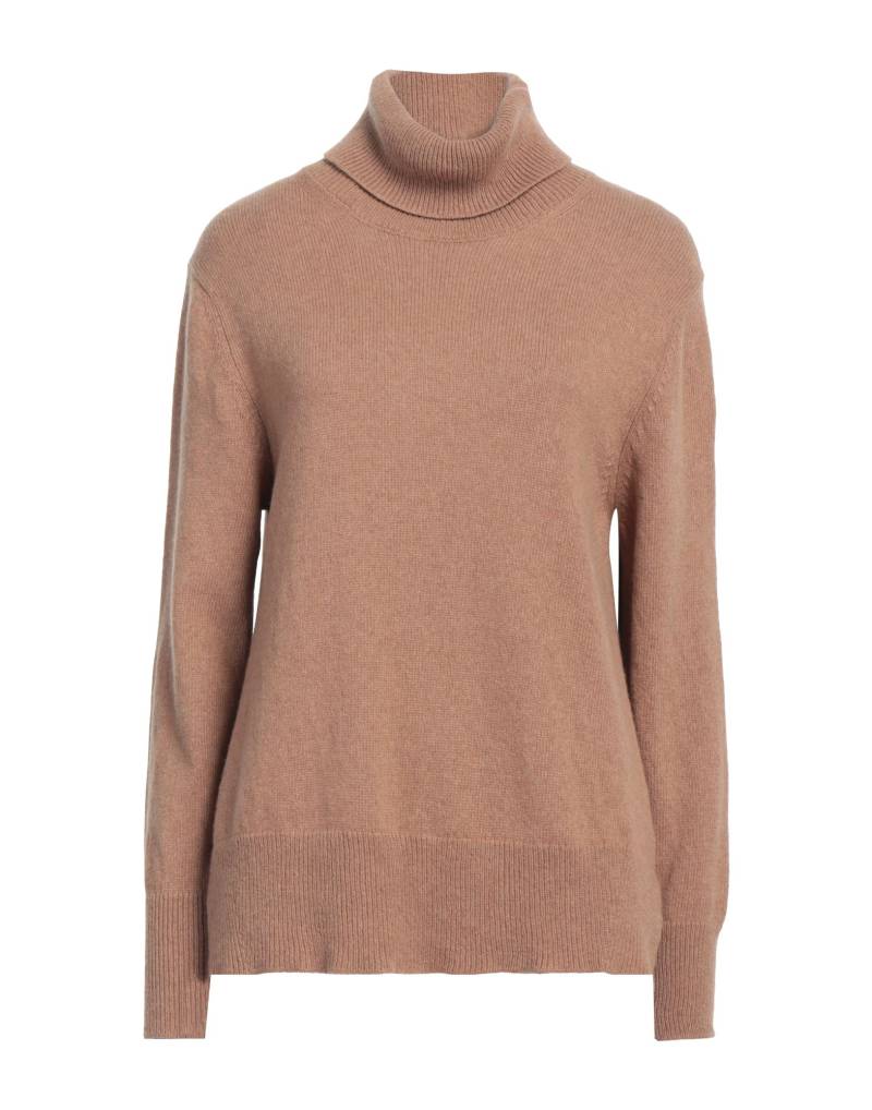 ARAGONA Rollkragenpullover Damen Kamel von ARAGONA