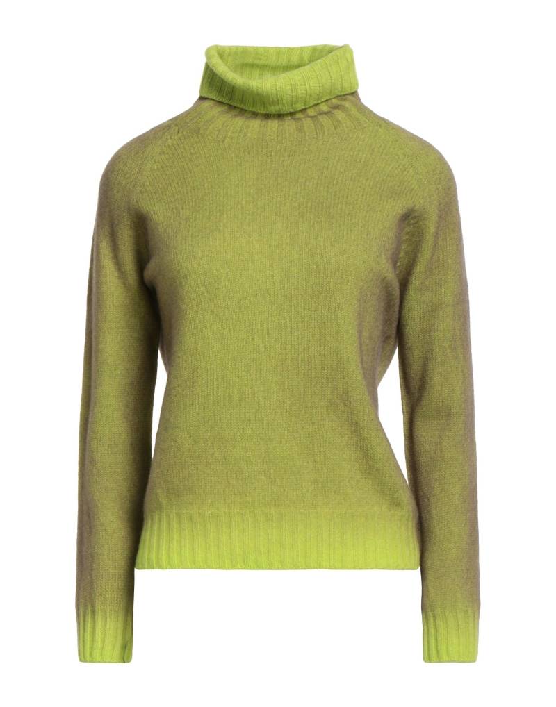 ARAGONA Rollkragenpullover Damen Limettengrün von ARAGONA