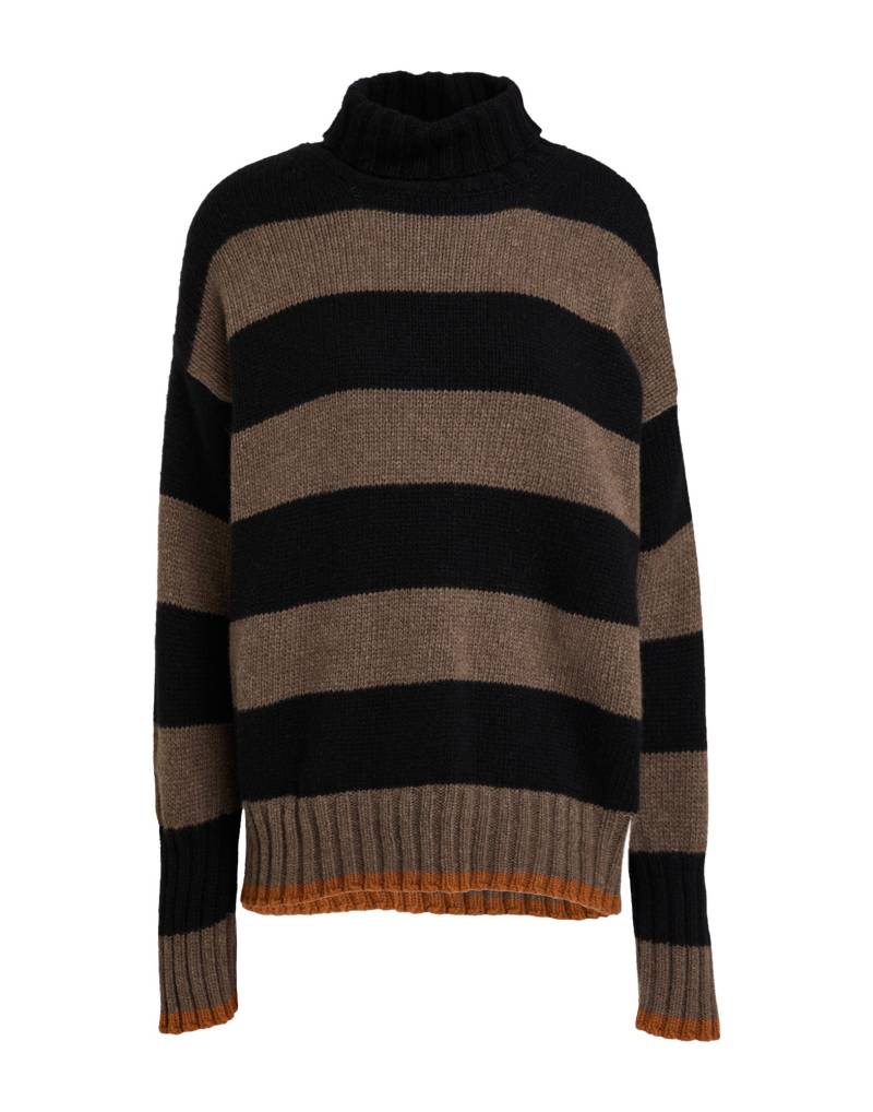 ARAGONA Rollkragenpullover Damen Maulwurfsgrau von ARAGONA